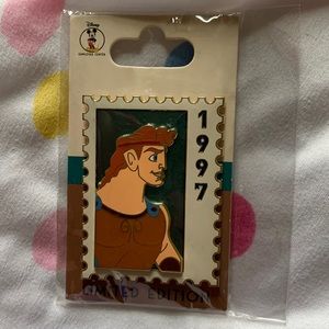Hercules Postage Stamp Pin.